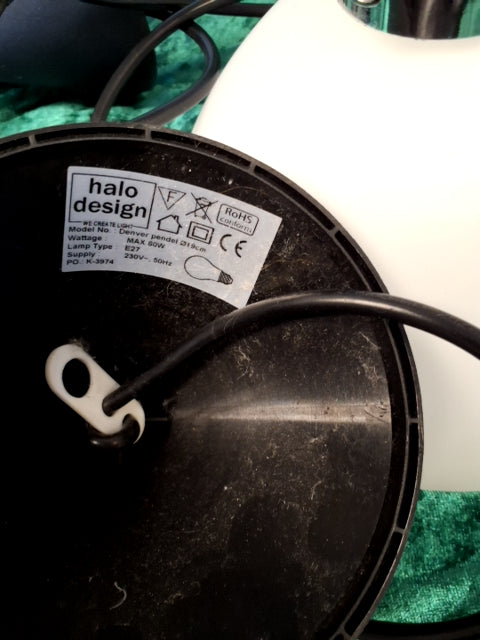 Spiseborde lamper sæt med 2